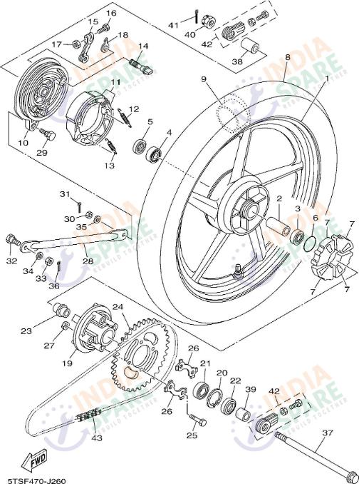 REAR WHEEL